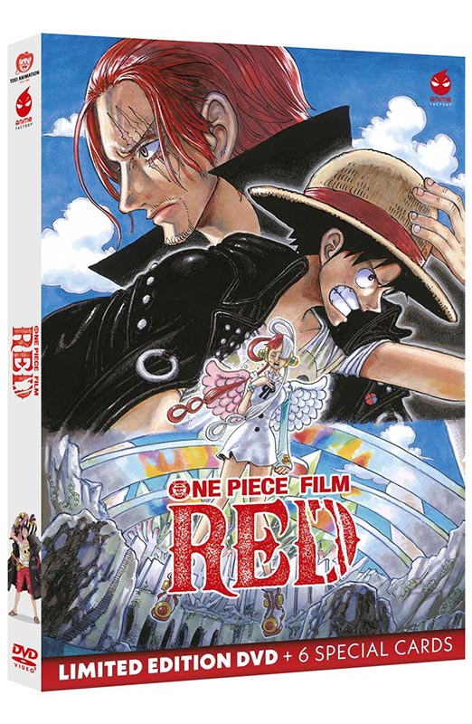 One Piece Film: RED - Limited Edition DVD + 6 Special Cards (DVD) Cover One Piece Film: RED - Limited Edition DVD + 6 Special Cards (DVD) Cover