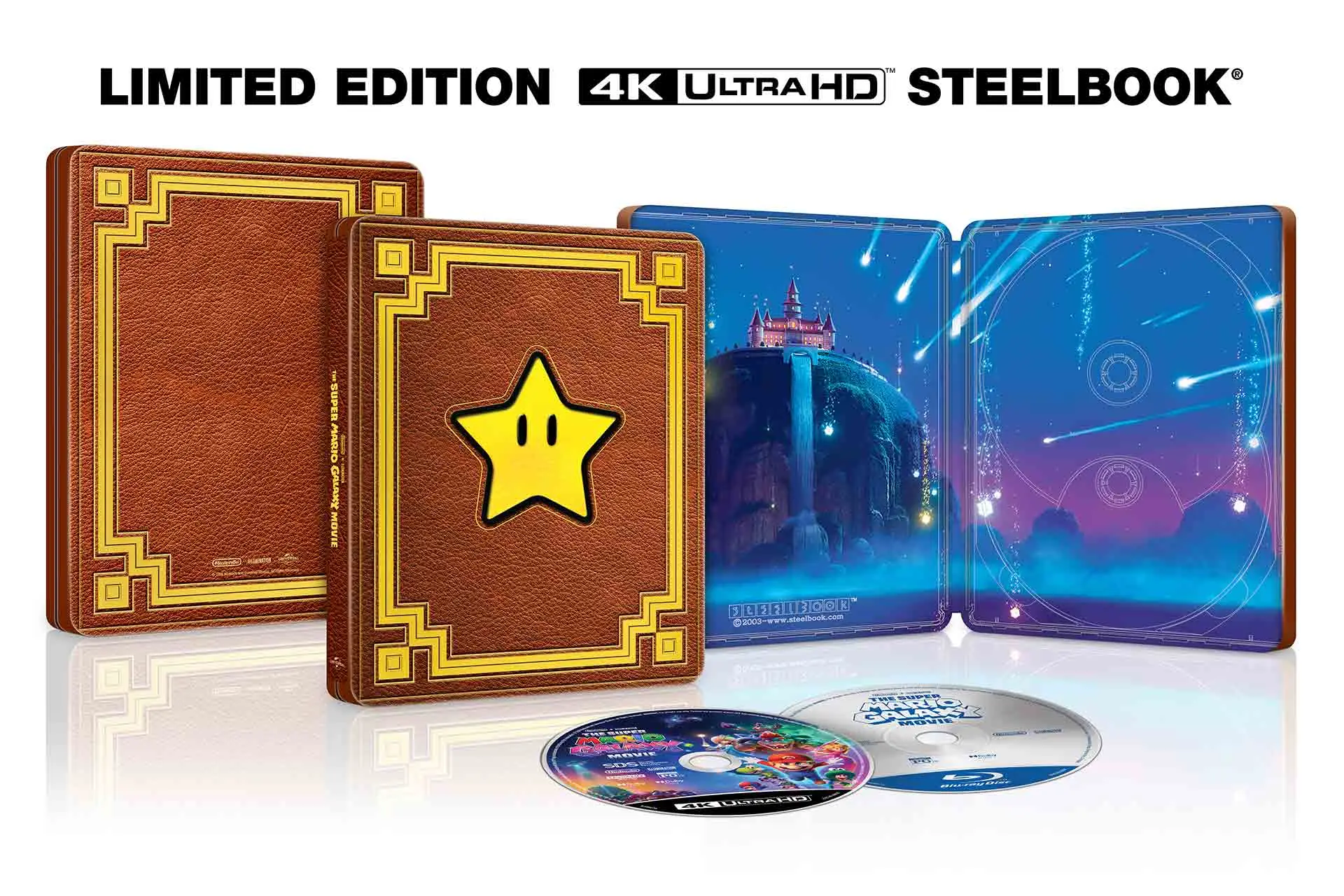 Super Mario Galaxy - Il Film - Steelbook 4K Ultra HD + Blu-ray (Blu-ray)
