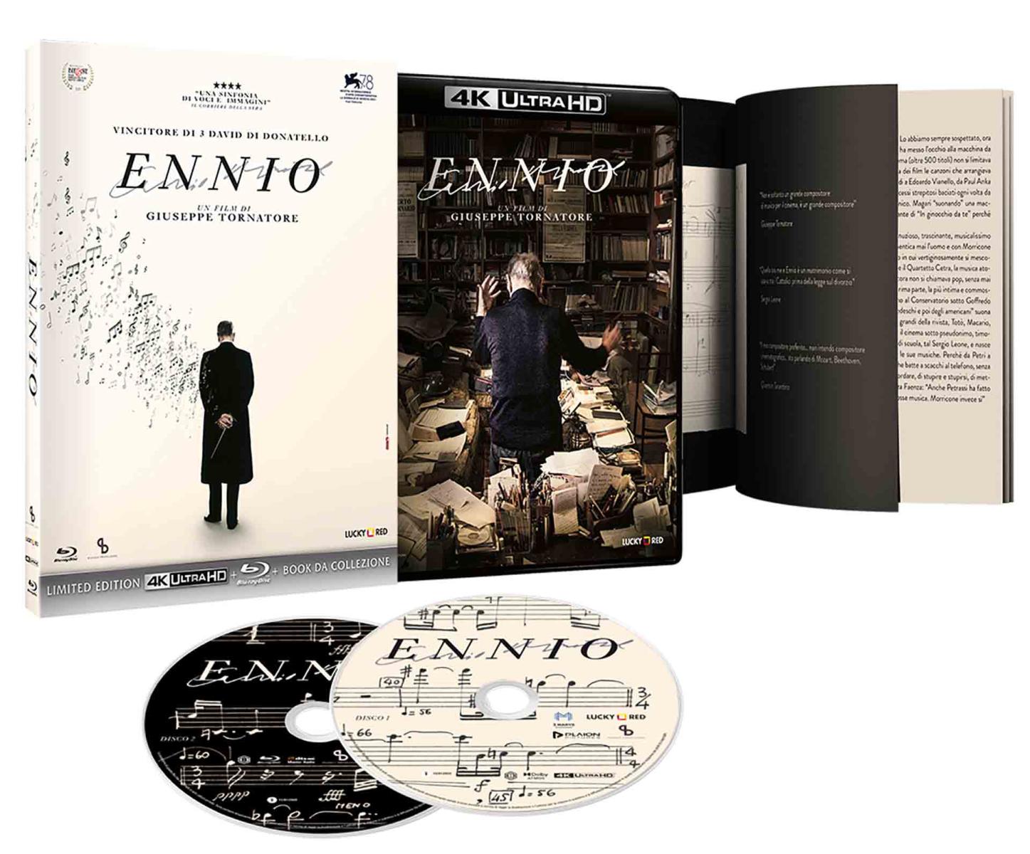 Ennio - Limited Edition 4K Ultra HD + Blu-ray (Blu-ray) Image 2