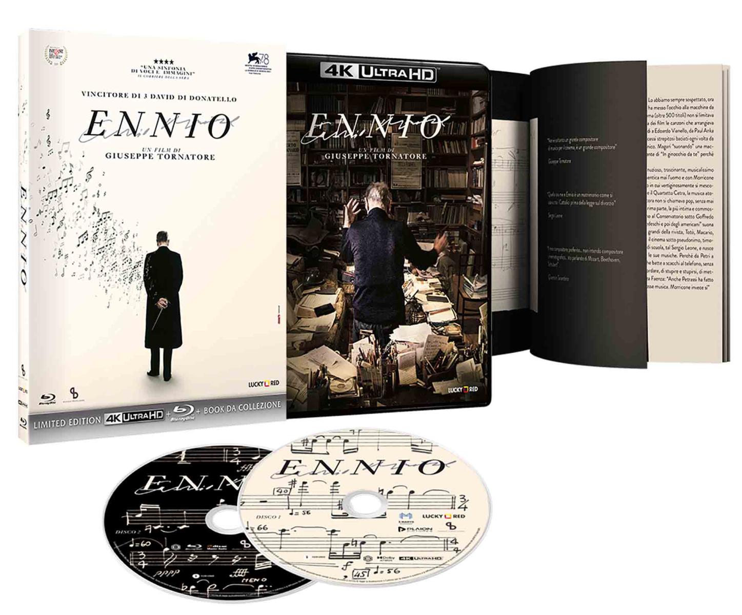 Ennio - Limited Edition 4K Ultra HD + Blu-ray (Blu-ray) Ennio - Limited Edition 4K Ultra HD + Blu-ray (Blu-ray)
