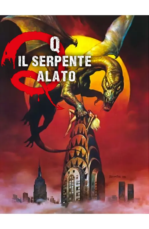 Q: Il Serpente Alato - Limited Edition Midnight Gold Blu-ray + Booklet + Card (Blu-ray) 