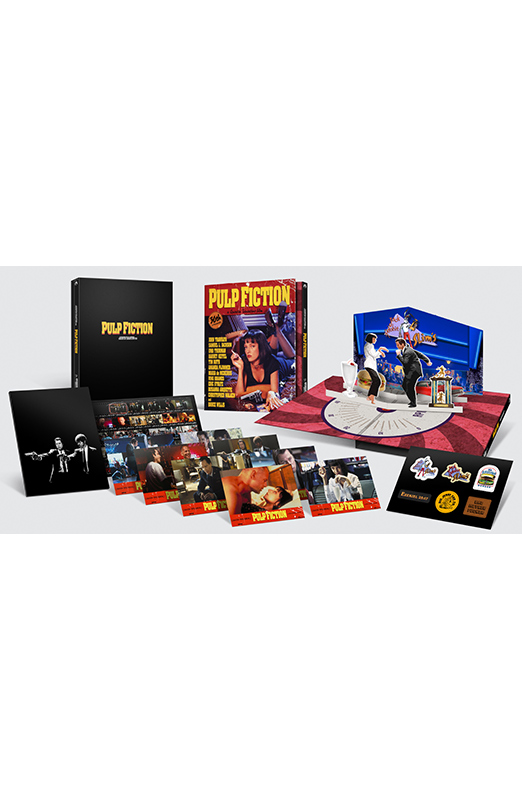 Pulp Fiction - Collector's Edition 4K Ultra HD + Blu-ray + Gadgets - Edizione 30° Anniversario (Blu-ray) Cover