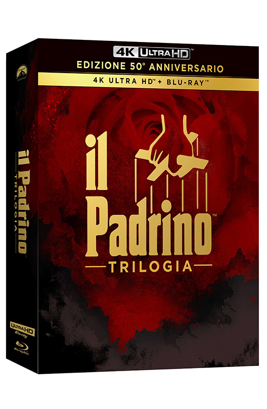 Il Padrino Trilogia - Edizione 50° Anniversario - Standard Edition 4 Blu-ray 4K UHD + 5 Blu-ray (Blu-ray) Il Padrino Trilogia - Edizione 50° Anniversario - Standard Edition 4 Blu-ray 4K UHD + 5 Blu-ray (Blu-ray)