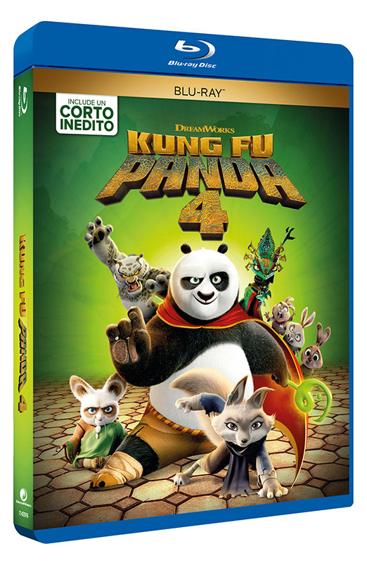 Kung Fu Panda 4 - Blu-ray (Blu-ray) Cover