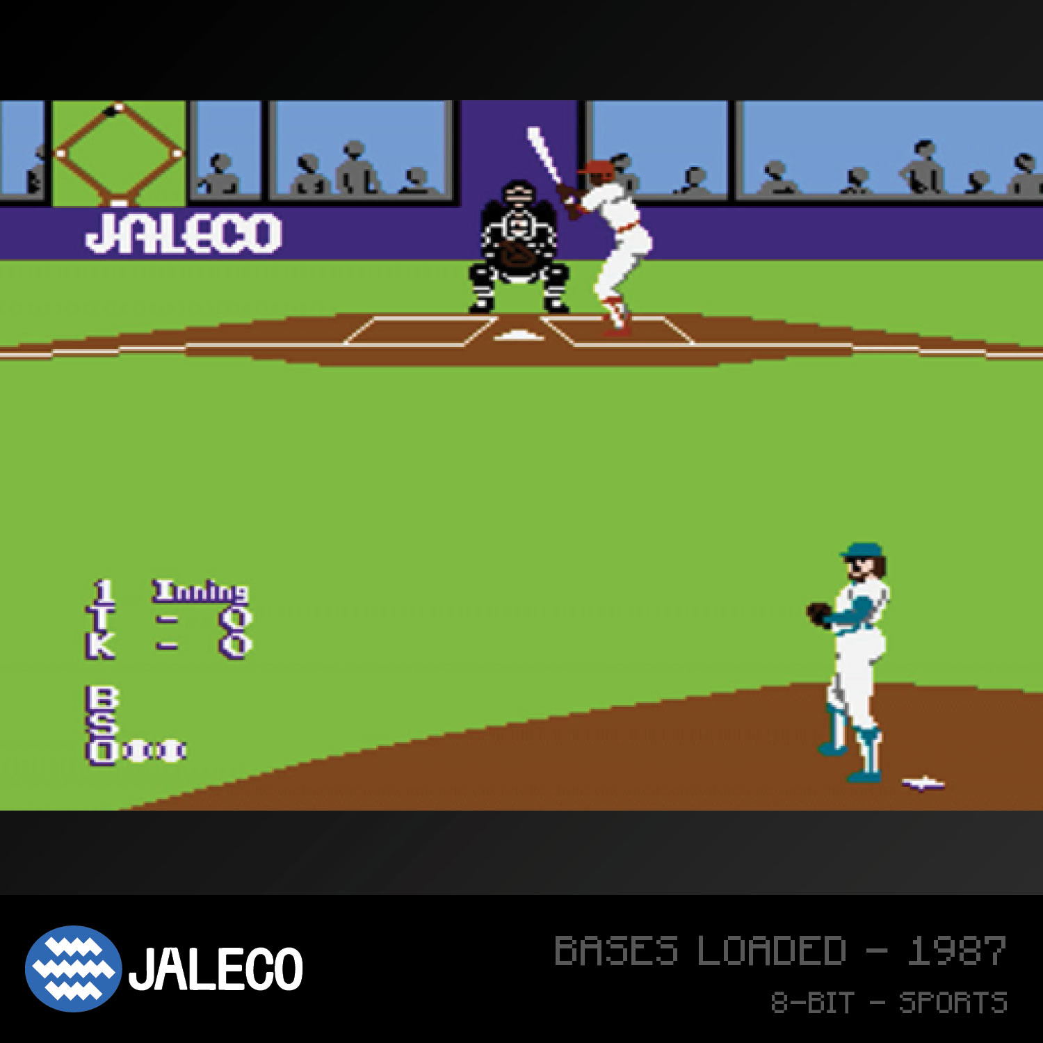 Evercade Jaleco Collection 1 - Cartuccia People, Person, Baseball, Team, Baseball Game