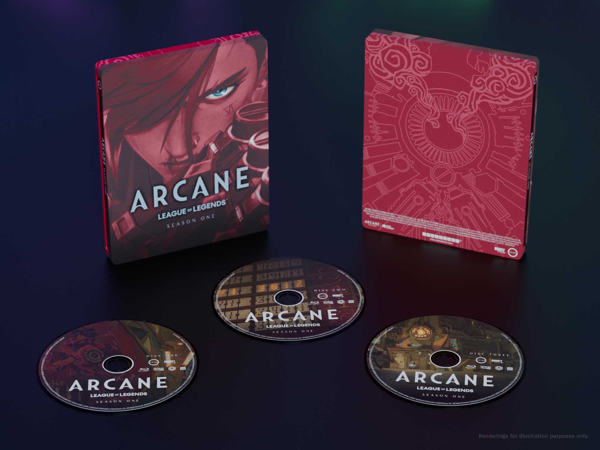 Arcane: League of Legends - Stagione 1 - Steelbook 3 Blu-ray (Blu-ray) Image 2