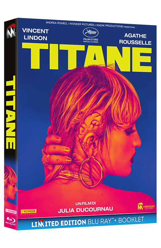 Titane - Limited Edition Blu-ray + Booklet (Blu-ray) Cover