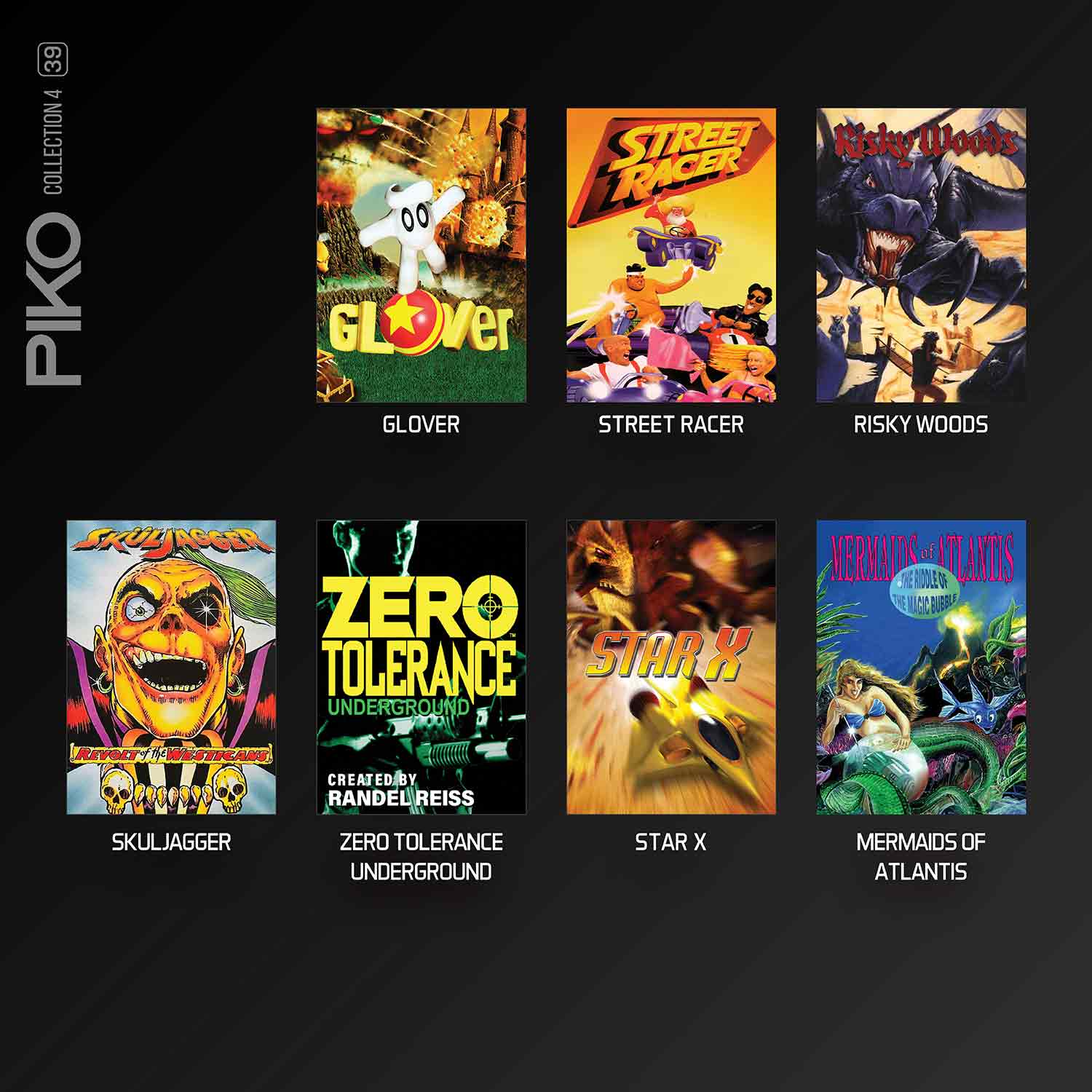 Evercade Piko Collection 4 - Cartuccia Book, Publication, Comics, Poster, Person