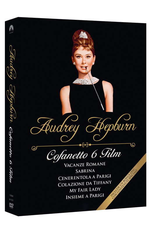 Audrey Hepburn - 6-Movie Collection + Bonus Disc - 7 DVD (DVD) Cover Audrey Hepburn - 6-Movie Collection + Bonus Disc - 7 DVD (DVD) Cover
