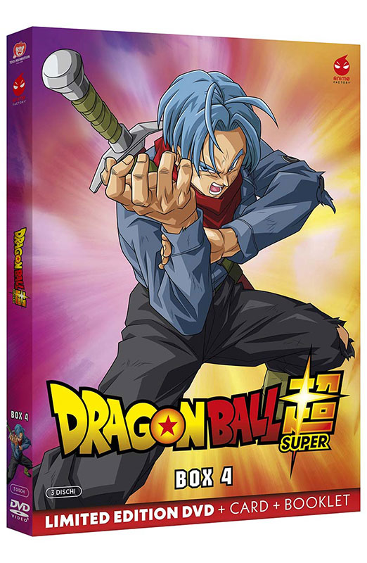 Dragon Ball Super - Volume 4 - Limited Edition 3 DVD + Card + Booklet (DVD)