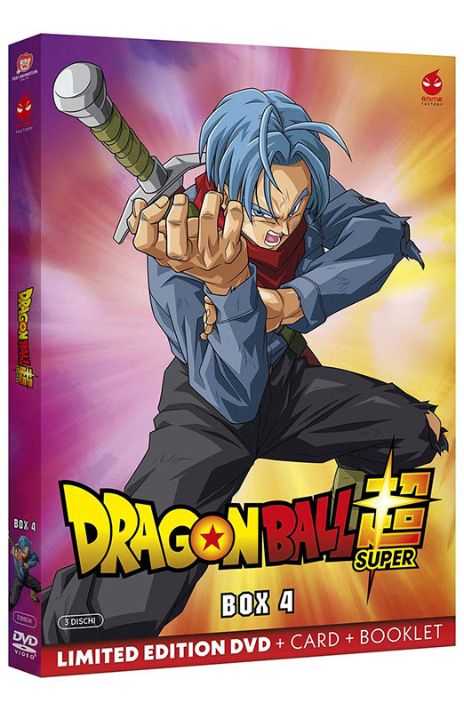 Dragon Ball Super - Volume 4 - Limited Edition 3 DVD + Card + Booklet (DVD) Dragon Ball Super - Volume 4 - Limited Edition 3 DVD + Card + Booklet (DVD)