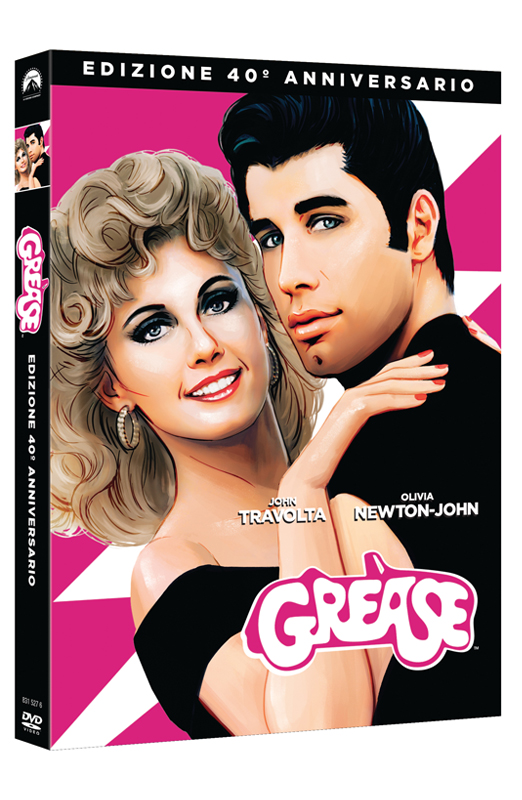 Grease - Edizione 40° Anniversario - DVD (DVD) Cover Grease - Edizione 40° Anniversario - DVD (DVD) Cover