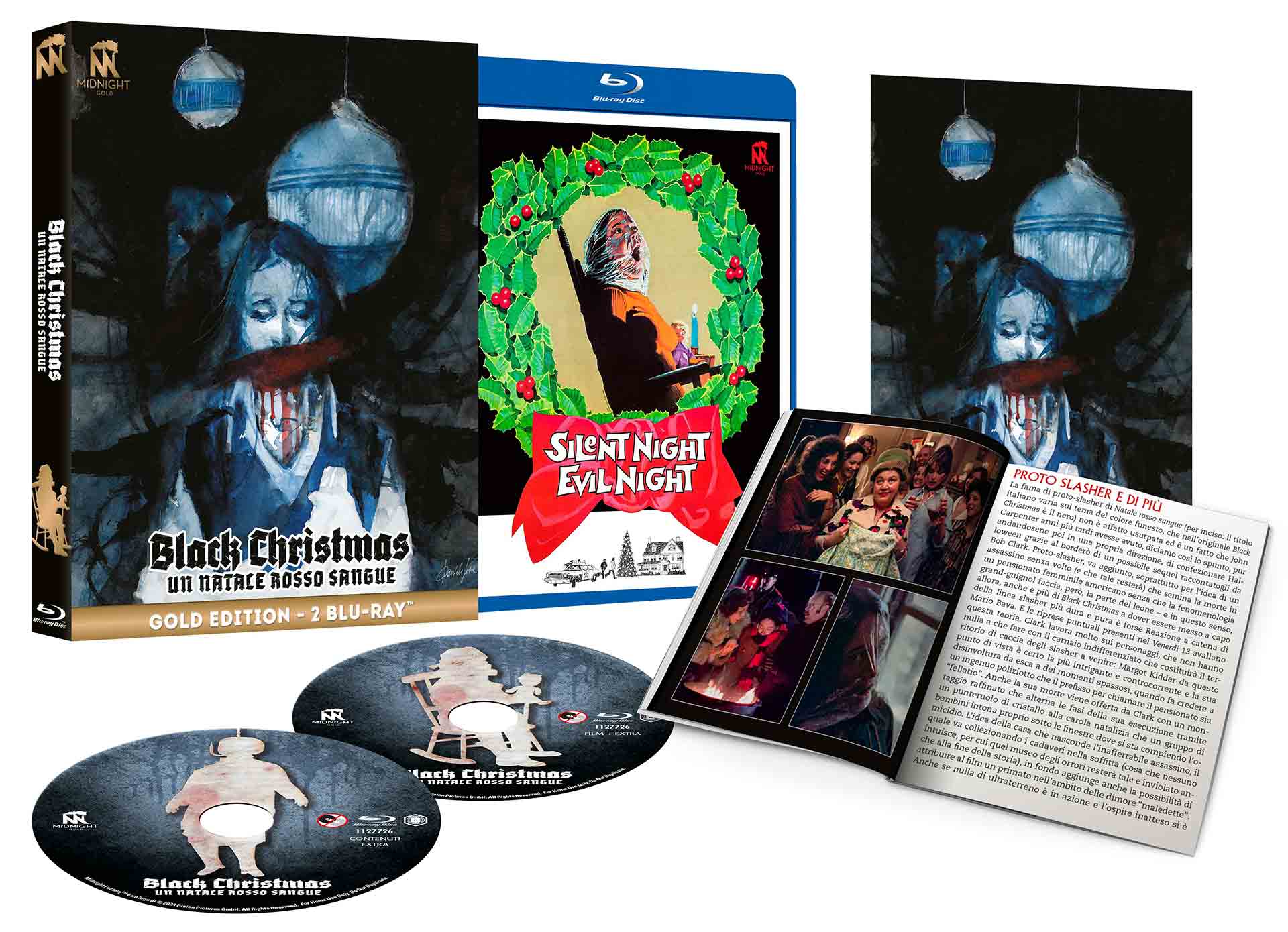 Black Christmas - Un Natale Rosso Sangue - Limited Edition Midnight Gold 2 Blu-ray + Booklet + Card - Edizione 50° Anniversario (Blu-ray) Image 2