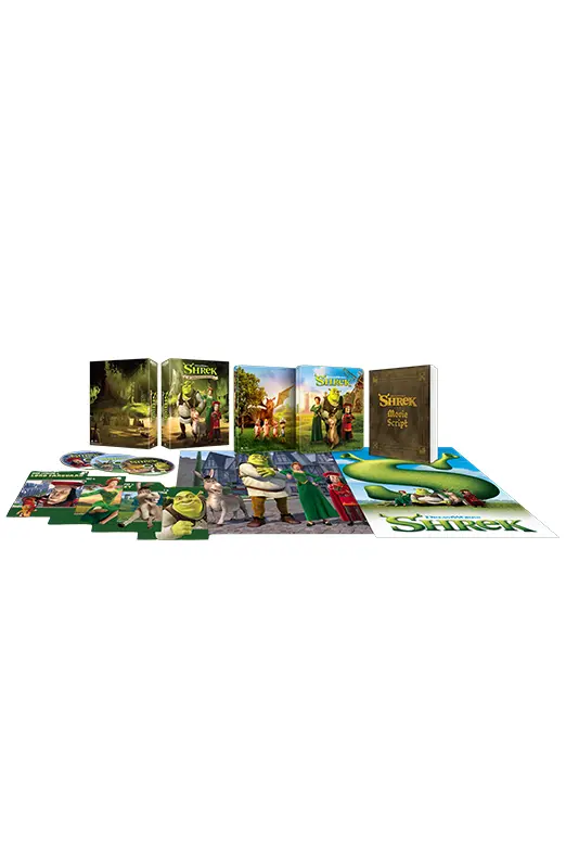 Shrek - Steelbook 4K Ultra HD + Blu-ray - Collector's Edition 25° Anniversario (Blu-ray)
