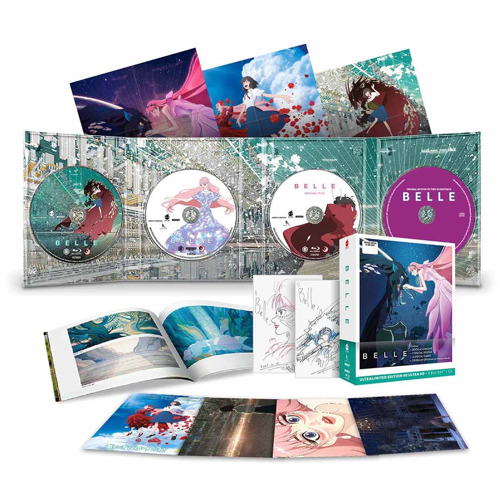 Belle - Ultralimited Edition 4K Ultra HD + Blu-ray + Blu-ray Bonus + CD Colonna Sonora (Blu-ray) Belle - Ultralimited Edition 4K Ultra HD + Blu-ray + Blu-ray Bonus + CD Colonna Sonora (Blu-ray)
