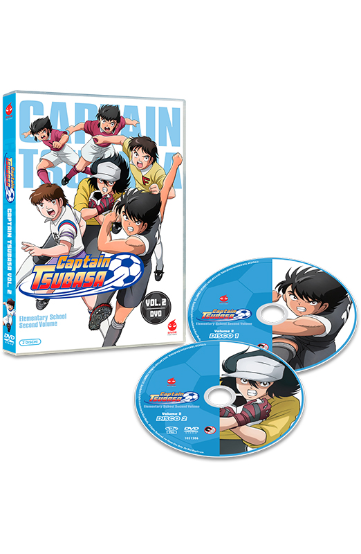 Captain Tsubasa - Volume 2 - Elementary School - Parte 2 - 2 DVD (DVD) Image 2