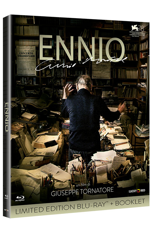 Ennio - Blu-ray + Booklet (Blu-ray) Cover Ennio - Blu-ray + Booklet (Blu-ray) Cover