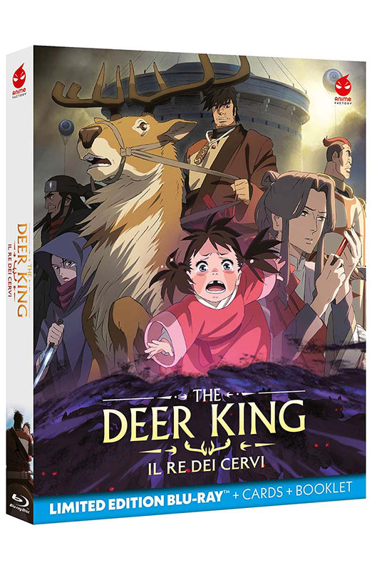 The Deer King - Il Re dei Cervi - Limited Edition Blu-ray + Cards + Booklet (Blu-ray) Cover