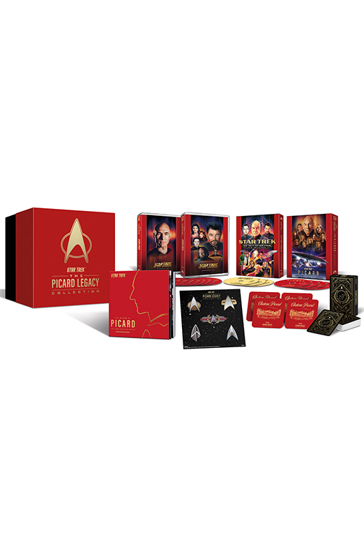 Star Trek: The Picard Legacy Collection - 54 Blu-ray + Libro + Gadgets - Collector's Edition (Blu-ray) Cover Star Trek: The Picard Legacy Collection - 54 Blu-ray + Libro + Gadgets - Collector's Edition (Blu-ray) Cover