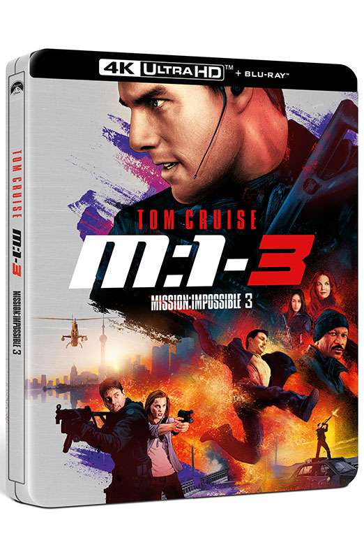 Mission: Impossible III - Steelbook 4K Ultra HD + Blu-ray (Blu-ray) Cover