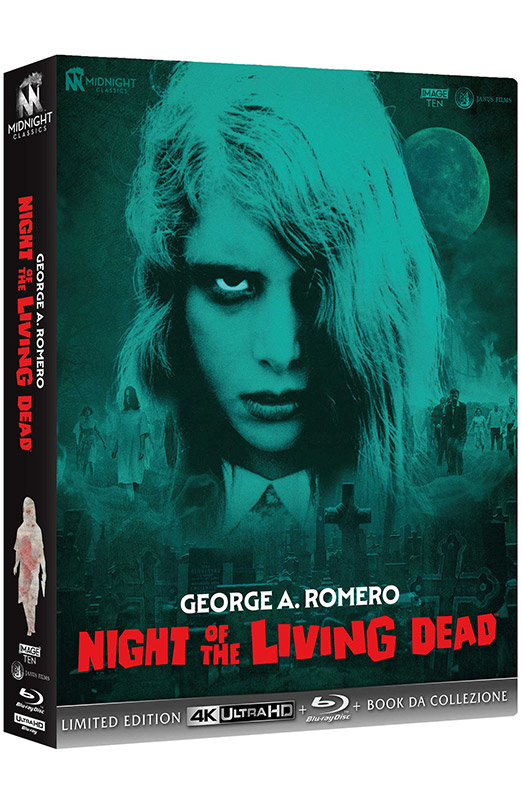 Night of the Living Dead - Limited Edition 4K Ultra HD + Blu-ray + Book da Collezione (Blu-ray) Night of the Living Dead - Limited Edition 4K Ultra HD + Blu-ray + Book da Collezione (Blu-ray)