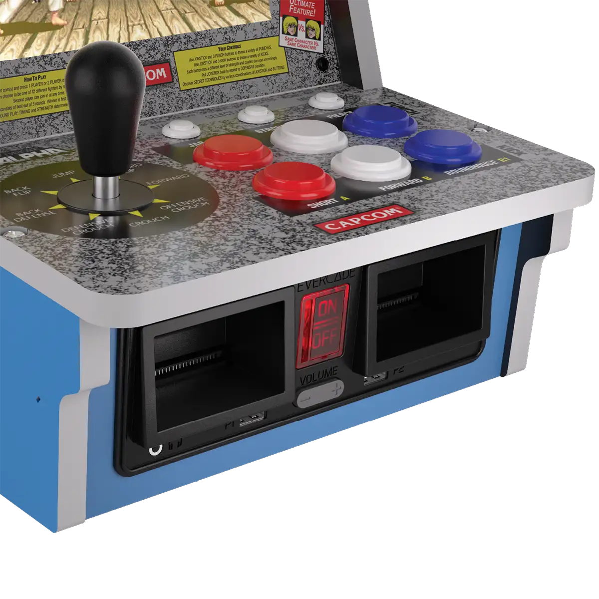 Evercade Alpha Street Fighter Bartop Arcade Evercade Alpha Street Fighter Bartop Arcade