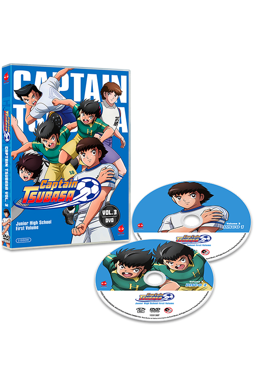 Captain Tsubasa - Volume 3 - Junior High School - Parte 1 - 2 DVD (DVD) Thumbnail 3