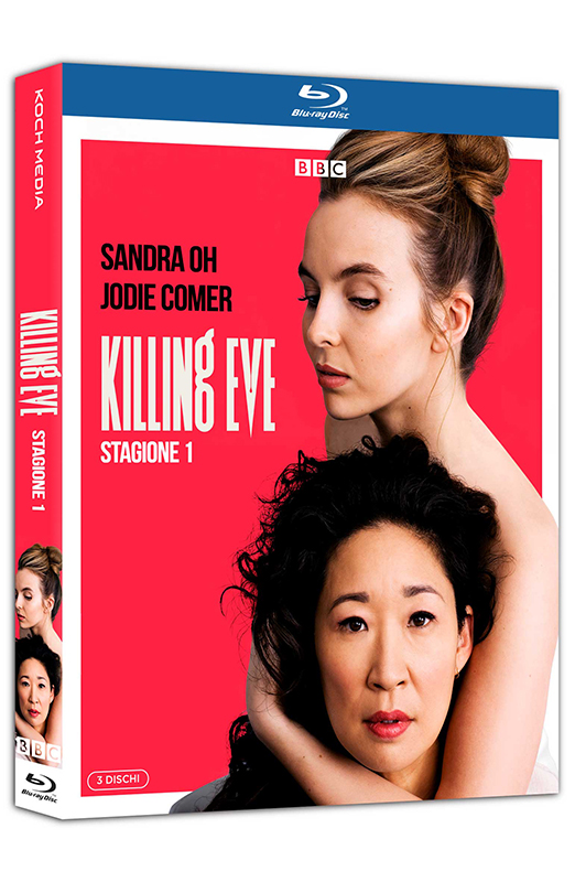 Killing Eve - Stagione 1 - Serie TV Completa - 3 Blu-ray (Blu-ray) Cover Killing Eve - Stagione 1 - Serie TV Completa - 3 Blu-ray (Blu-ray) Cover