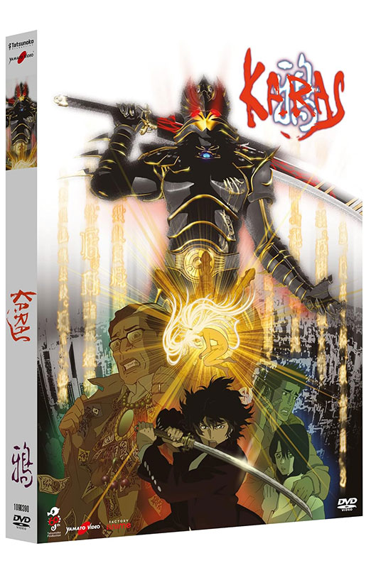 KARAS - Limited Edition Anime Factory DVD + Booklet - Serie TV Completa (DVD) Person, Samurai, Sword, Weapon, Book