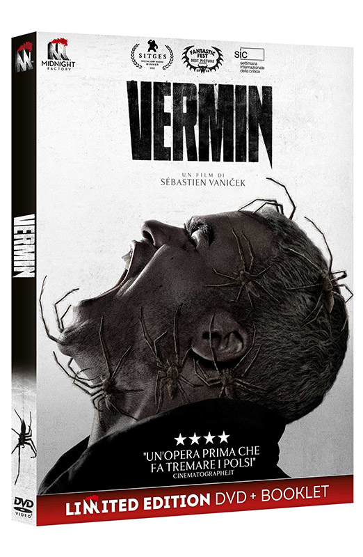 Vermin - Limited Edition Midnight Factory DVD + Booklet (DVD) Cover