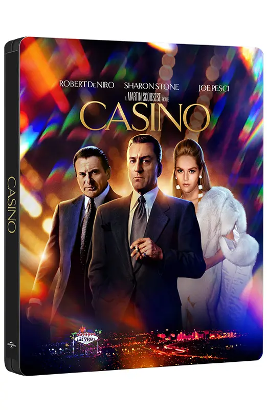 Casinò - Steelbook 4K Ultra HD + Blu-ray - Edizione 30° Anniversario (Blu-ray) Casinò - Steelbook 4K Ultra HD + Blu-ray - Edizione 30° Anniversario (Blu-ray)