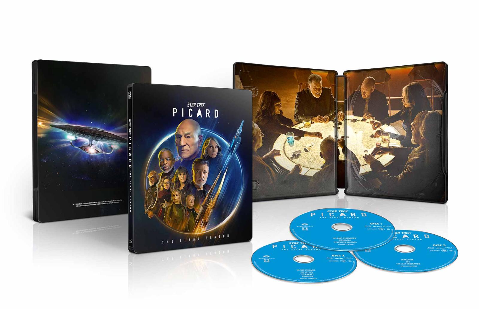 Star Trek: Picard - La Stagione Finale - Steelbook 3 Blu-ray (Blu-ray) Image 2
