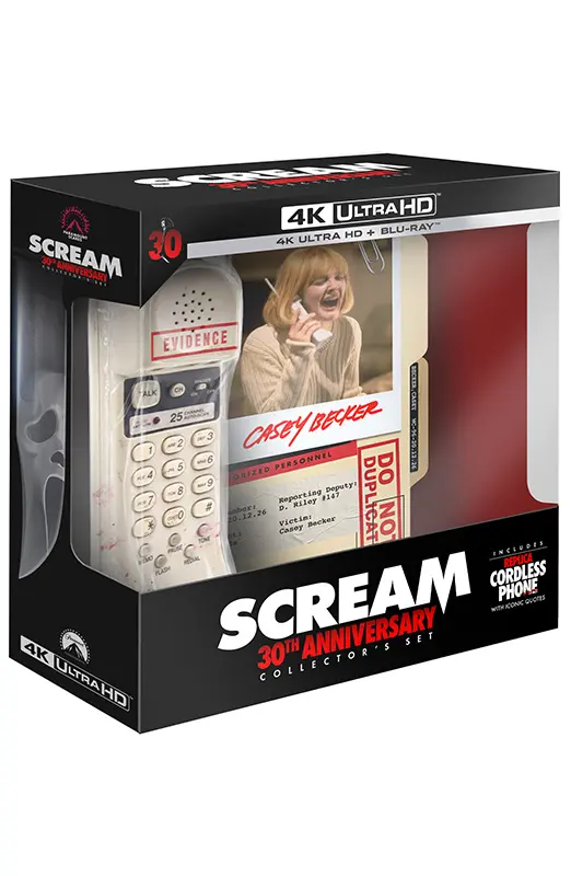 Scream - Collector's Edition 4K Ultra HD + Blu-ray + Gadgets - Edizione 30° Anniversario (Blu-ray)