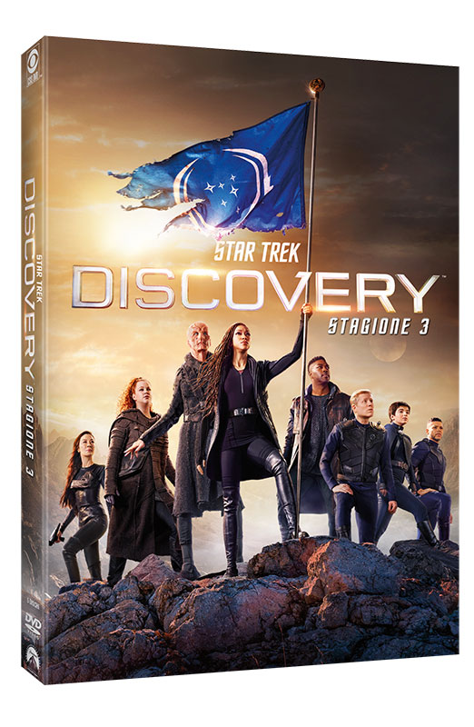 Star Trek: Discovery - Stagione 3 - 5 DVD - Serie TV Completa (DVD) Cover