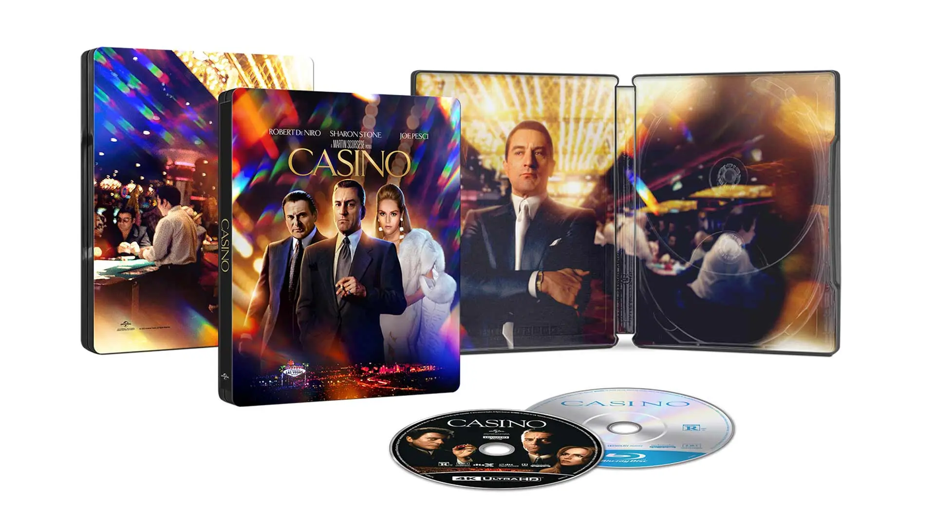 Casinò - Steelbook 4K Ultra HD + Blu-ray - Edizione 30° Anniversario (Blu-ray)