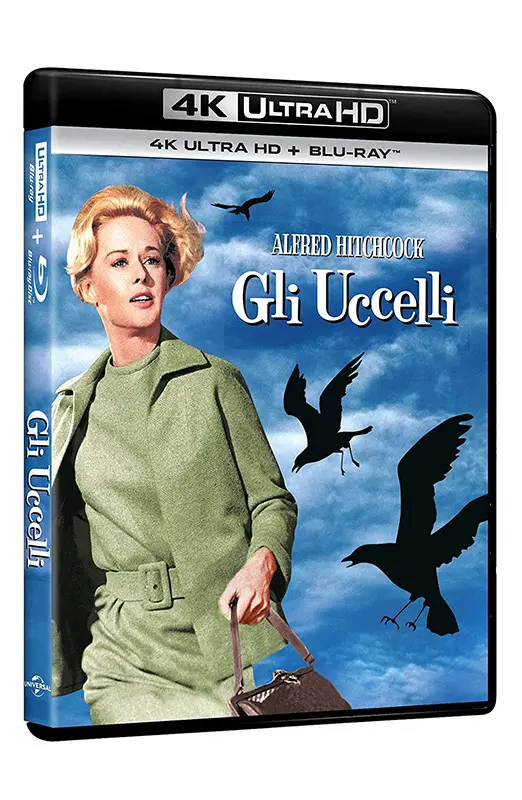 Gli Uccelli - 4K Ultra HD + Blu-ray (Blu-ray) Cover Gli Uccelli - 4K Ultra HD + Blu-ray (Blu-ray) Cover