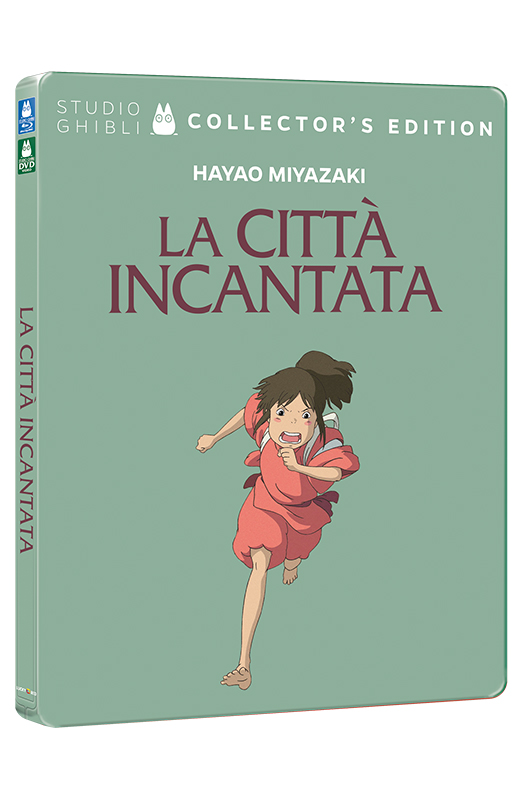 La Città Incantata - Steelbook Blu-ray + DVD (Blu-ray)(DVD) Cover