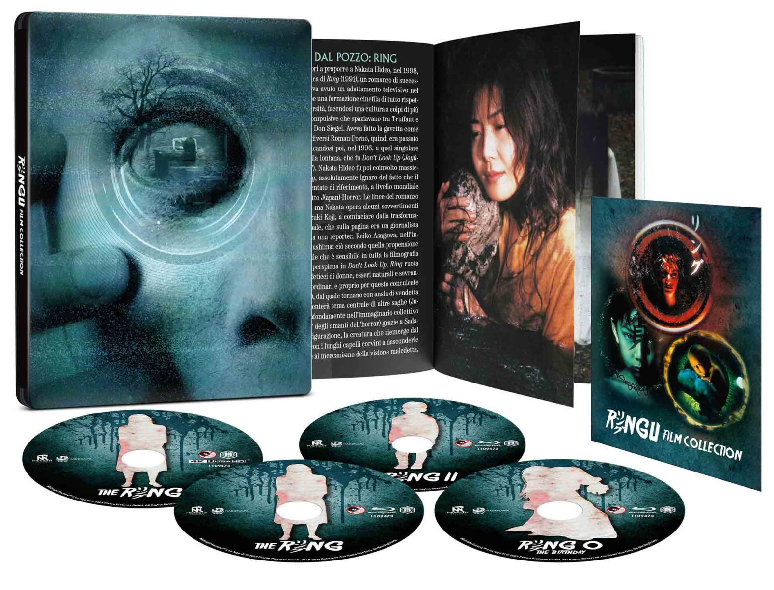 Ringu Film Collection - Steelbook 4K Ultra HD + 3 Blu-ray (Blu-ray) Ringu Film Collection - Steelbook 4K Ultra HD + 3 Blu-ray (Blu-ray)