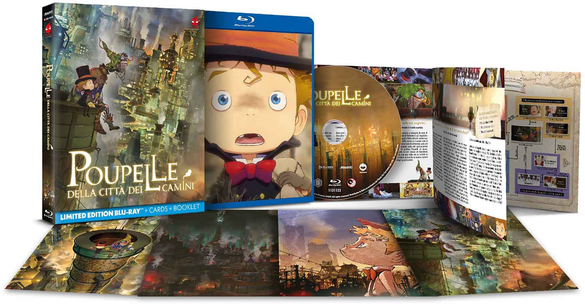 Poupelle della Città dei Camini - Limited Edition Anime Factory Blu-ray + Cards + Booklet (Blu-ray) Poupelle della Città dei Camini - Limited Edition Anime Factory Blu-ray + Cards + Booklet (Blu-ray)