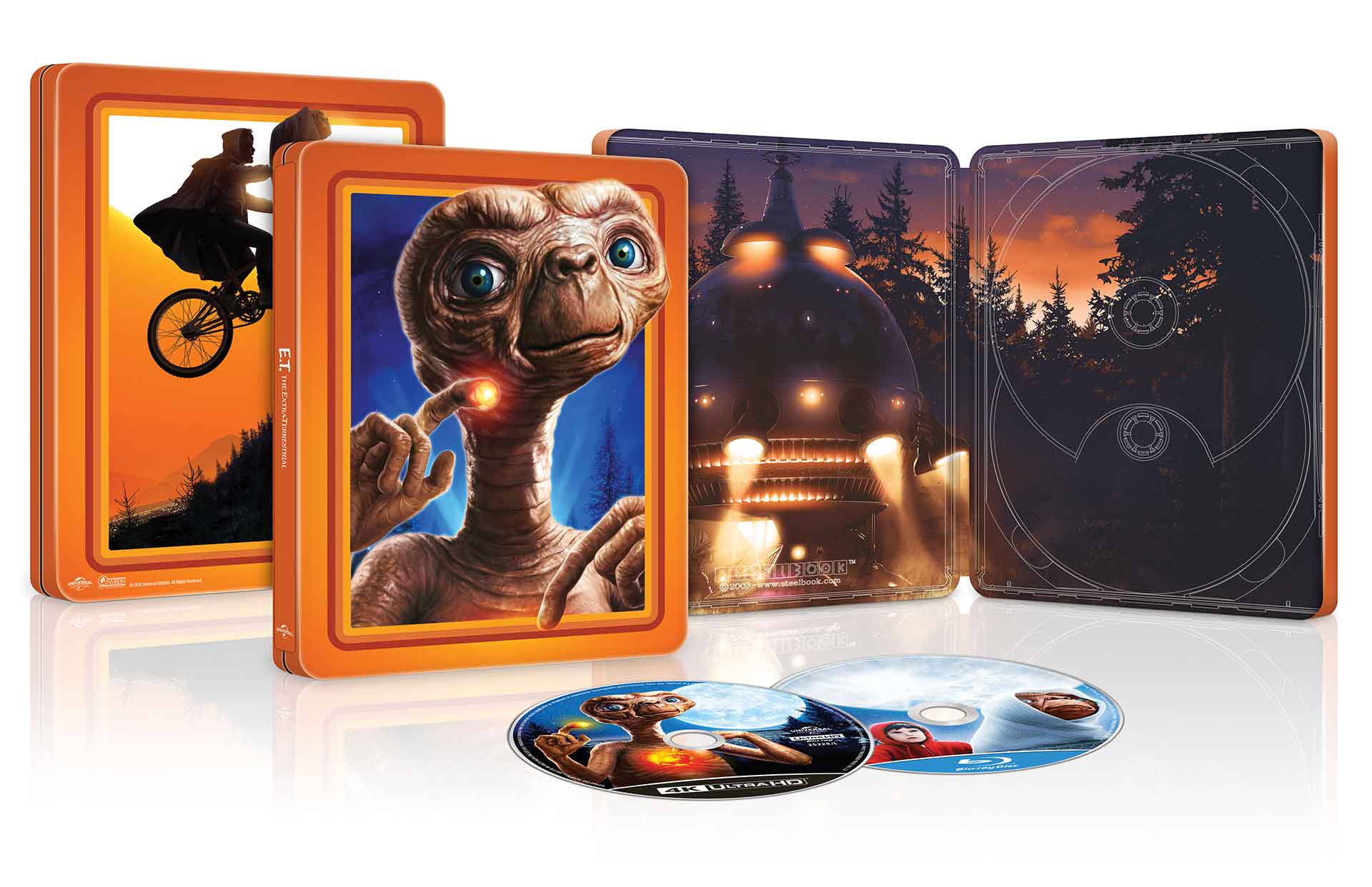 E.T. l'extra-terrestre - Limited Edition Steelbook 4K Ultra HD + Blu-ray - Edizione 40° Anniversario (Blu-ray) Image 3