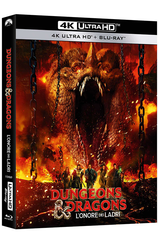 Dungeons & Dragons - L'Onore dei Ladri - Steelbook 4K Ultra HD + Blu-ray + Cards da Collezione (Blu-ray) Cover