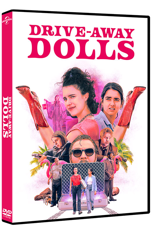 Drive-Away Dolls - DVD (DVD) Cover Advertisement, Poster, Adult, Person, Woman