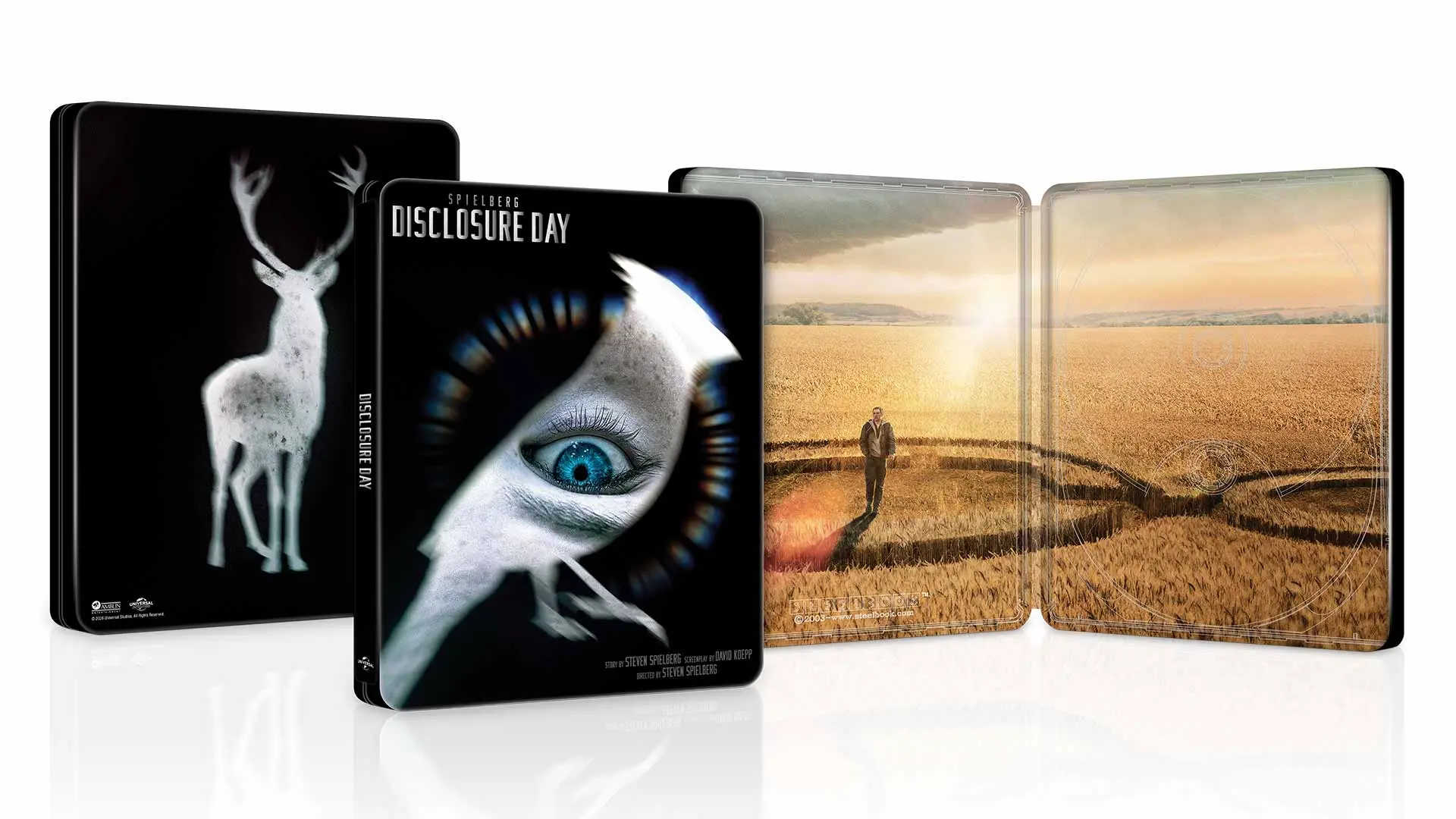 Disclosure Day - Steelbook 4K Ultra HD + Blu-ray (Blu-ray)