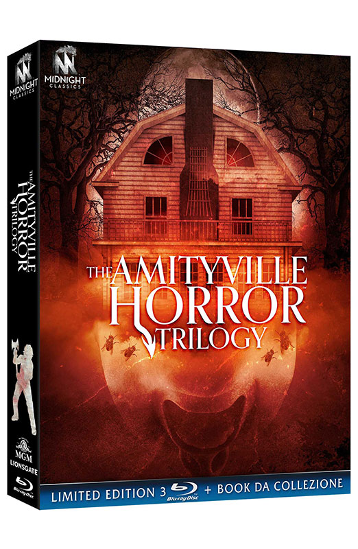 The Amityville Horror Trilogy - Limited Edition 3 Blu-ray + Book da Collezione (Blu-ray) Cover