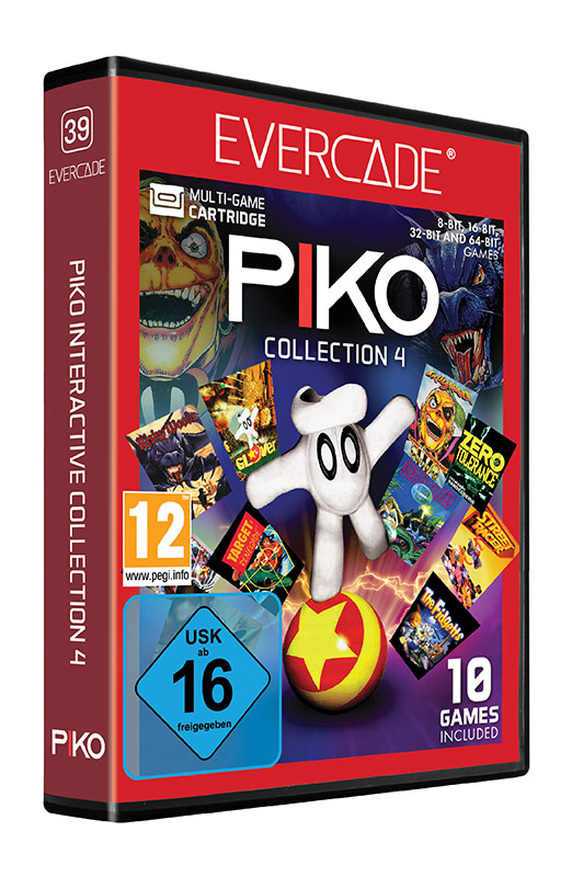 Evercade Piko Collection 4 - Cartuccia Cover Evercade Piko Collection 4 - Cartuccia Cover