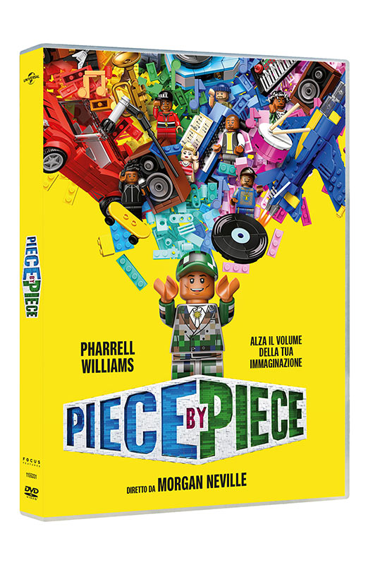 Piece by Piece - DVD (DVD) Cover Advertisement, Poster, Person, Machine, Wheel
