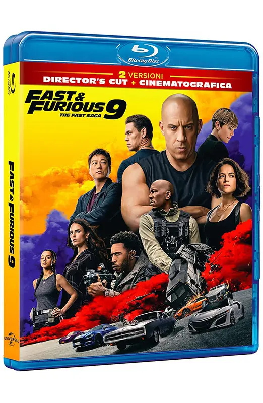 Fast & Furious 9 - Blu-ray - Director's Cut + Theatrical Version (DVD)