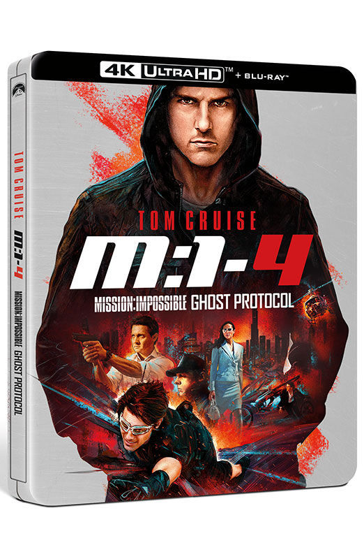 Mission: Impossible - Protocollo Fantasma - Steelbook 4K Ultra HD + Blu-ray (Blu-ray) Mission: Impossible - Protocollo Fantasma - Steelbook 4K Ultra HD + Blu-ray (Blu-ray)