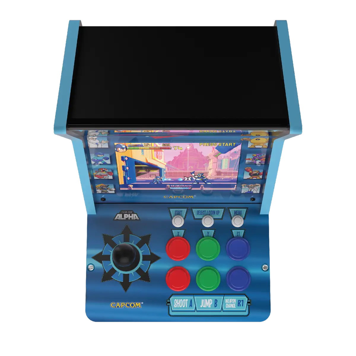 Evercade Alpha Megaman Bartop Arcade Evercade Alpha Megaman Bartop Arcade