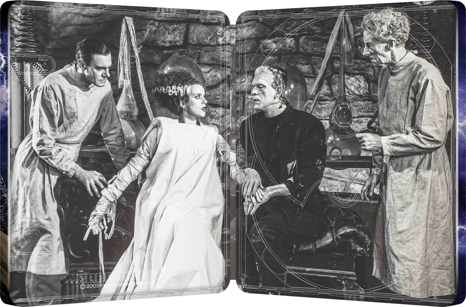 La Moglie di Frankenstein - Steelbook 4K Ultra HD + Blu-ray - Edizione 90° Anniversario (Blu-ray) La Moglie di Frankenstein - Steelbook 4K Ultra HD + Blu-ray - Edizione 90° Anniversario (Blu-ray)